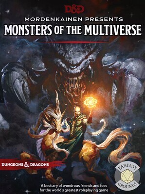 D&amp;D Mordenkainen Monsters of the Multiverse -