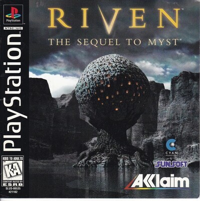 Riven The Sequel to Myst - 