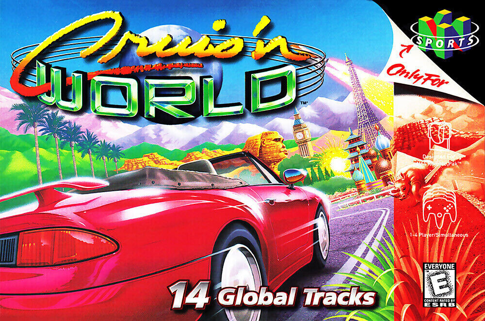 Cruis&#39;n World N64 -, Condition: Cart Only