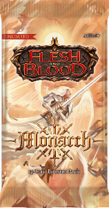 Flesh and Blood Monarch Unlimited Booster Pack