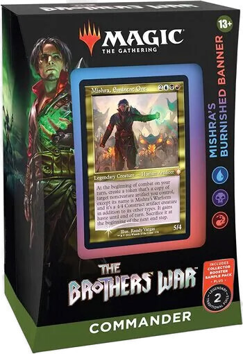 Brothers War Commander Deck -, Type: Mishra&#39;s Burnished Bundle