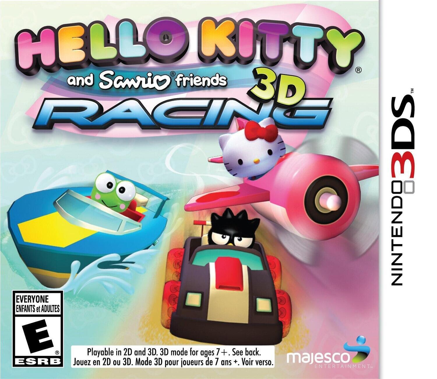 Hello Kitty And Sanrio Friends 3D Racing - 