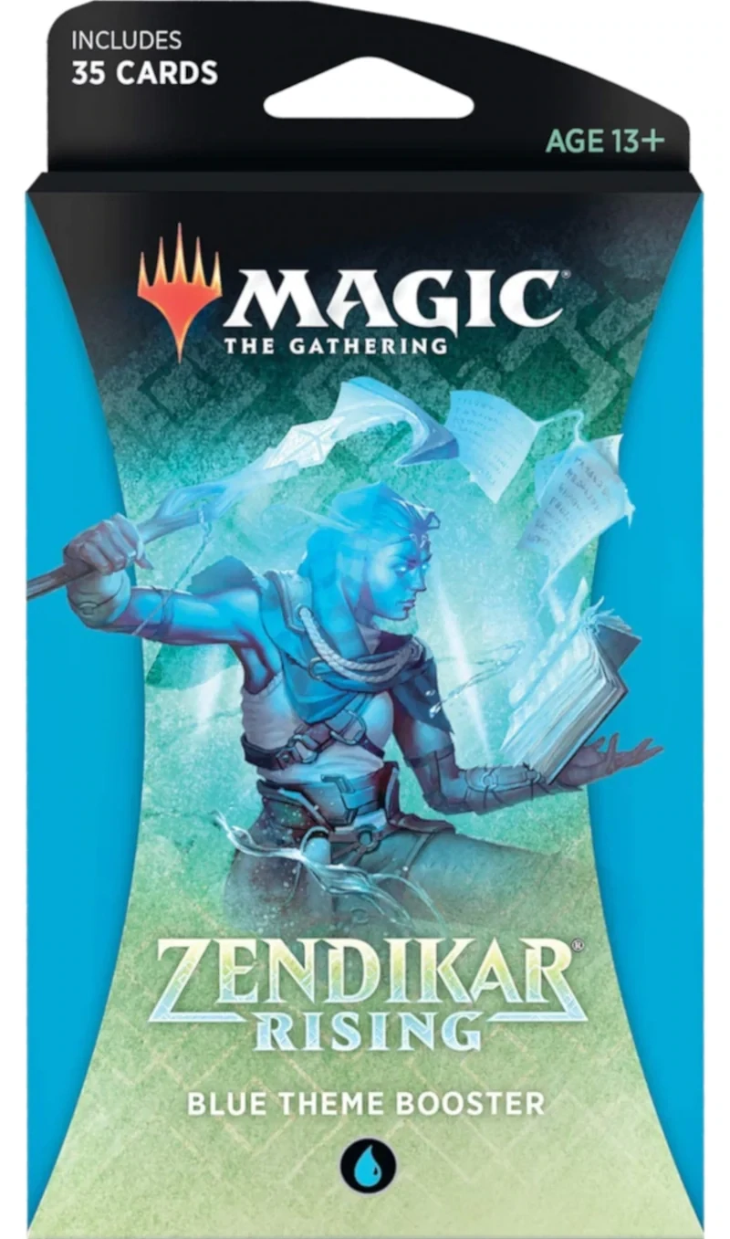 Zendikar Rising Blue Theme Booster