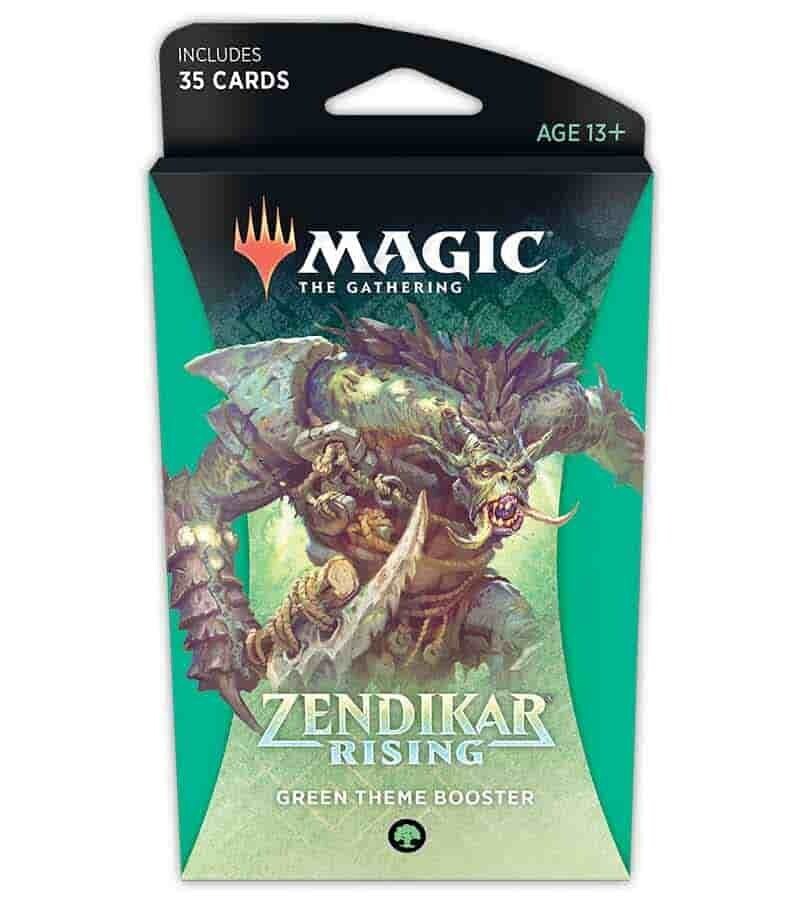 Zendikar Rising Green Theme Booster