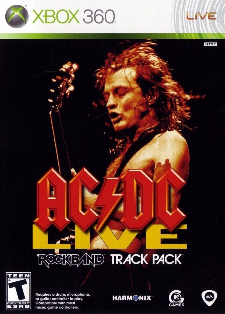 Rock Band Track Pack, AC/DC Live - 