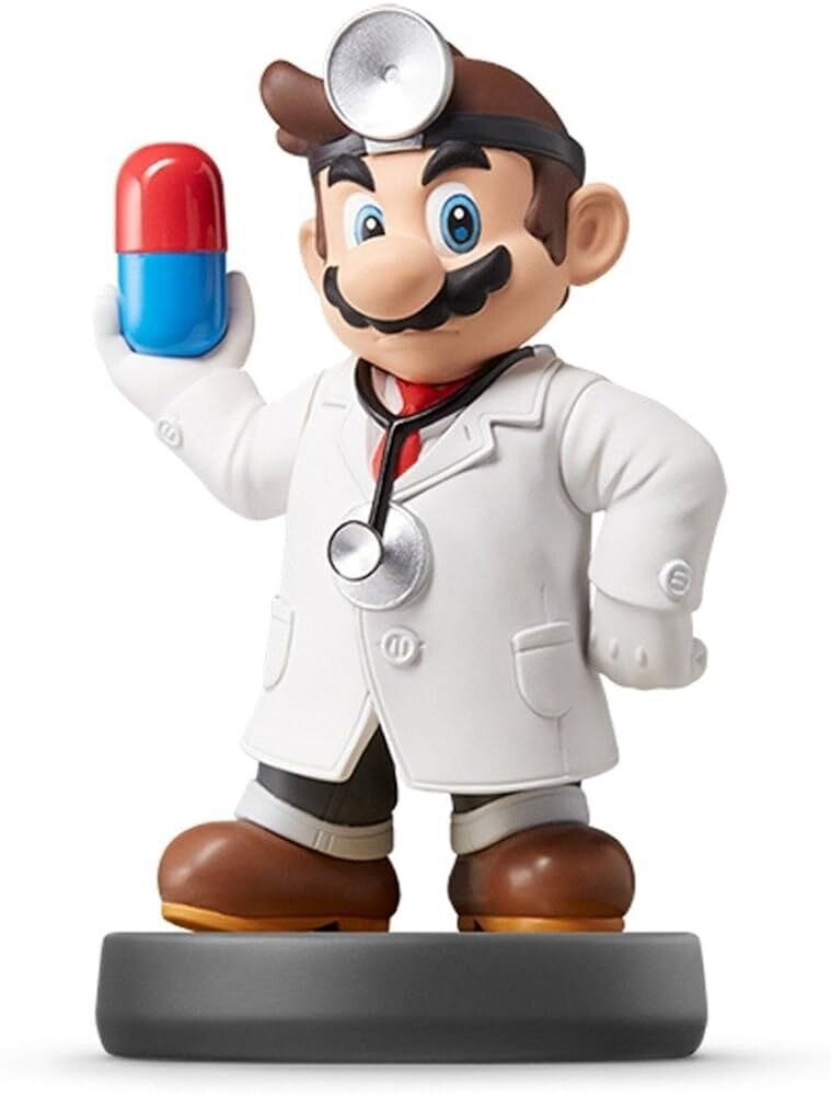 Dr Mario Amiibo - Smash - 