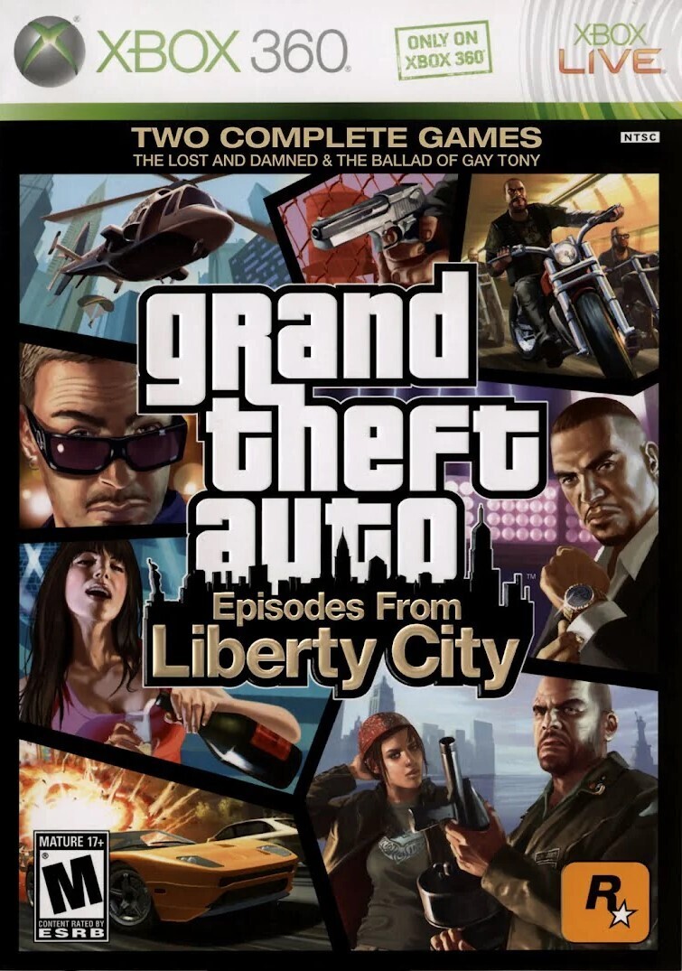 Grand Theft Auto (GTA) Episodes from Liberty City - 