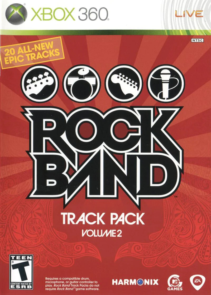 Rock Band Track Pack Volume 2 - 
