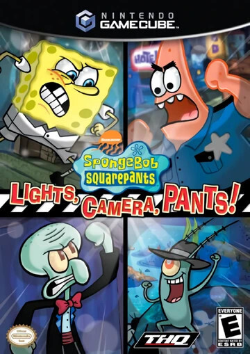 SpongeBob SquarePants Lights Camera Pants - 