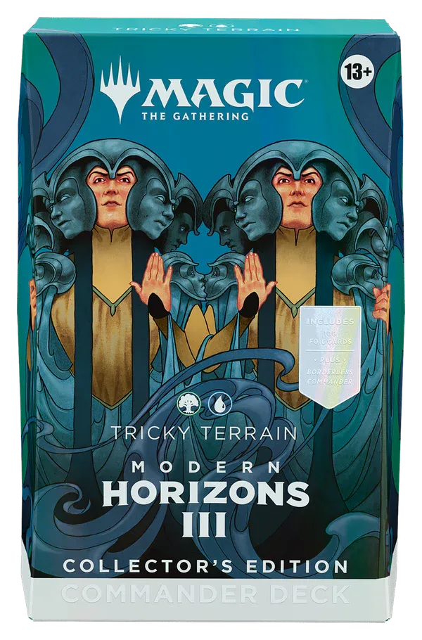 MTG Modern Horizons III (3): Tricky Terrain Collectors Edition Commander Deck
