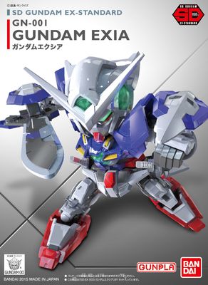 Gundam Exia GN-001 (SD, #003, G00)