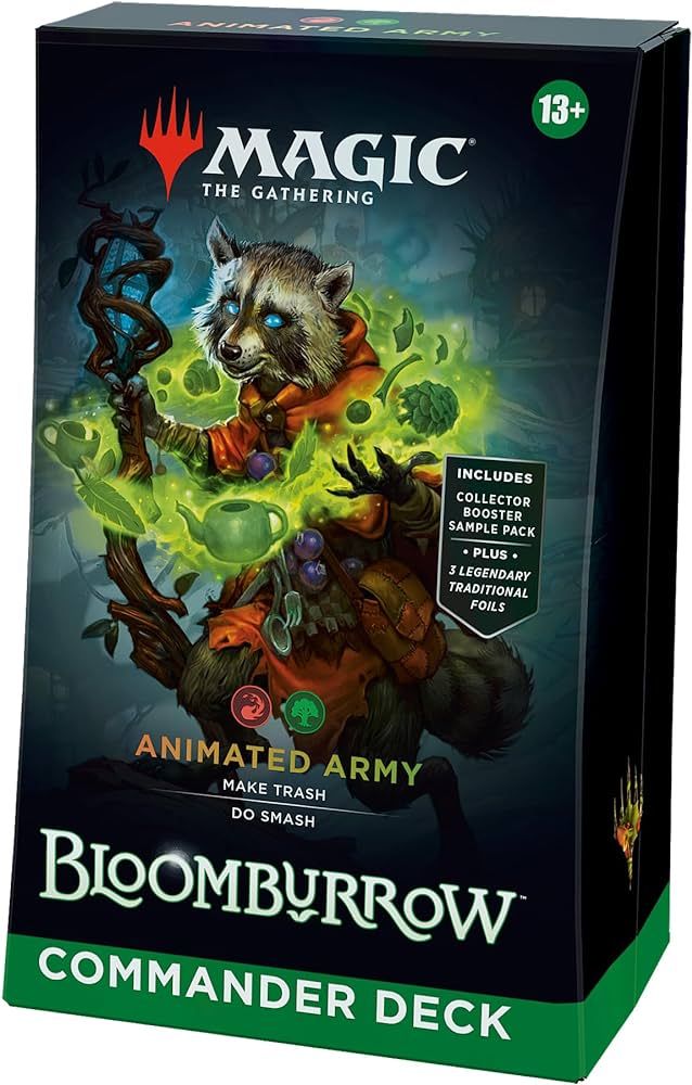 MTG Bloomburrow Animated Army Commander Deck