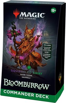 MTG Bloomburrow Squirreled Away Commander Deck