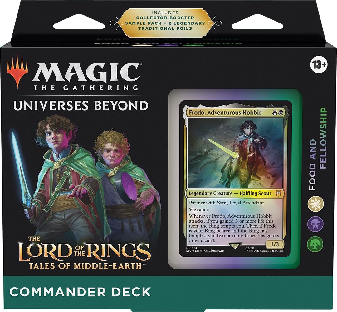 MTG Lord of the Rings Commander Deck: Food and Fellowship