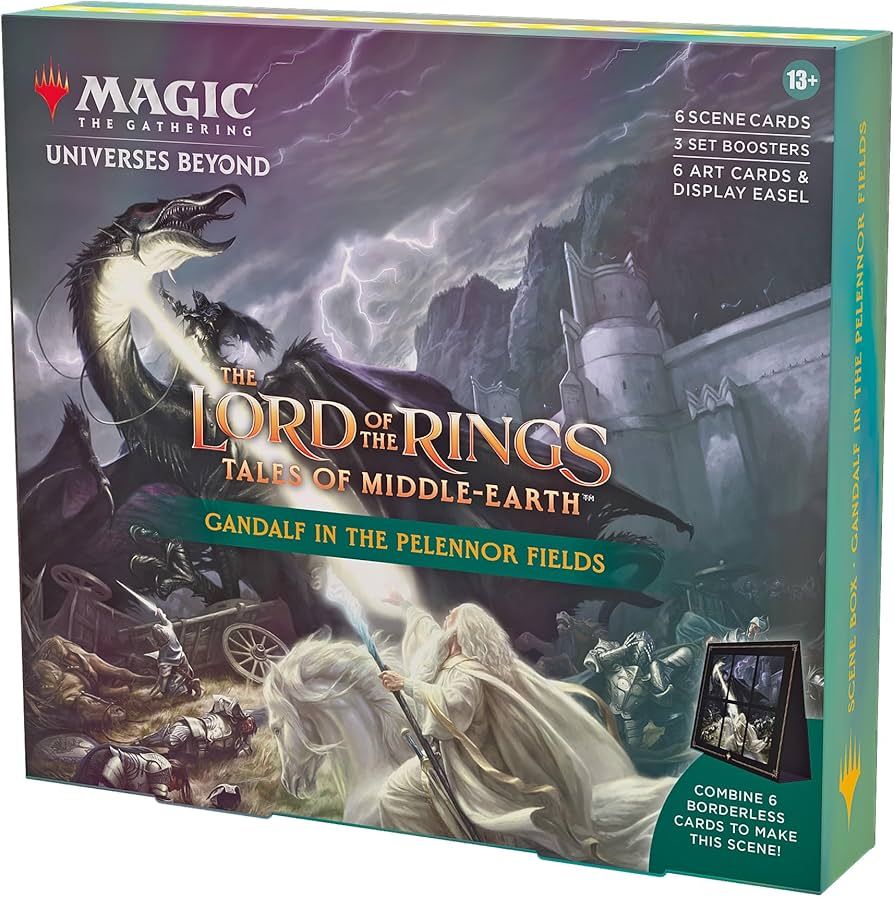 MTG Lord Of the Rings Tales Of Middle Earth Scene Box: Gandalf in the Pelennor Fields