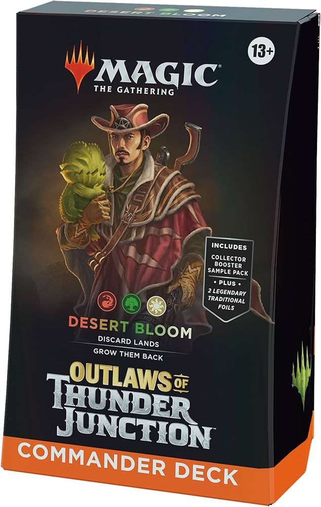 MTG: Outlaws Of Thunder Junction Commander Deck: Desert Bloom