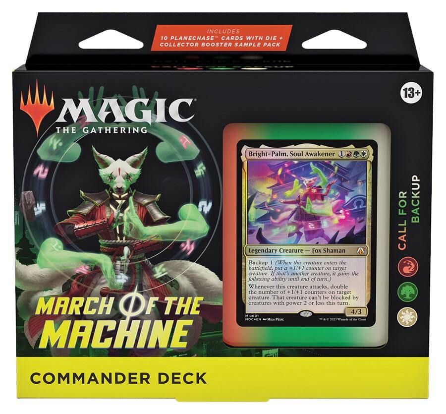 MTG March of The Machine Call For Backup Commander Deck