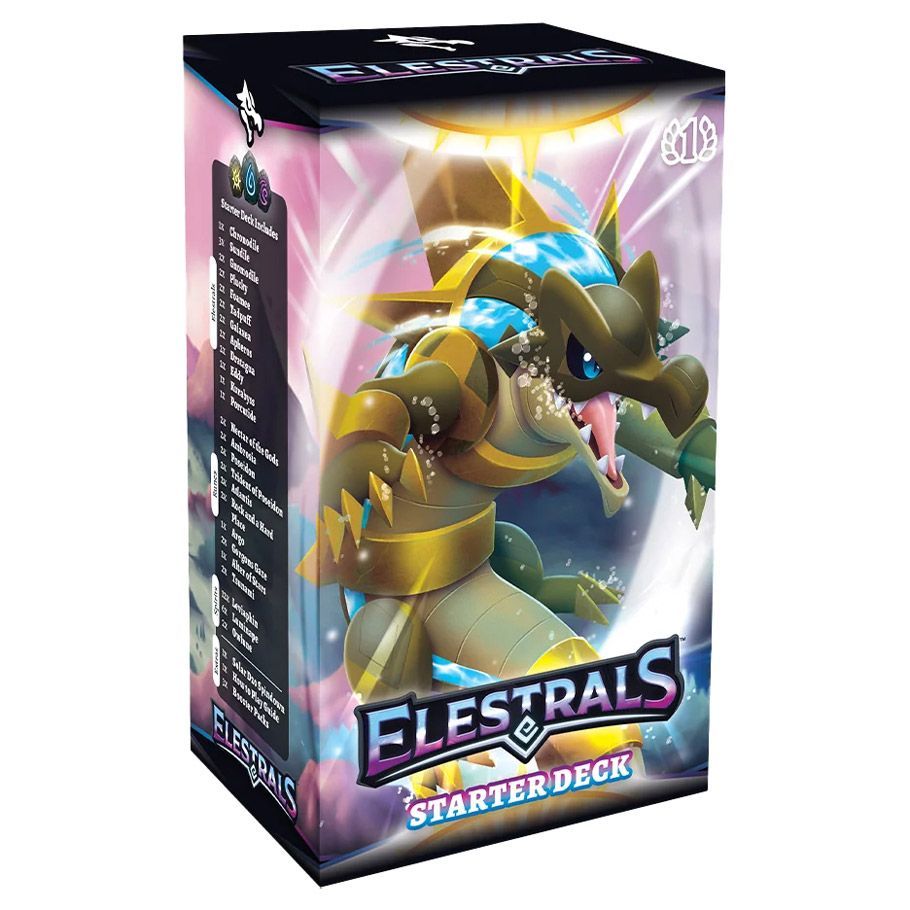 Elestrals Daybreak Chronodile Starter Deck with 3 Packs