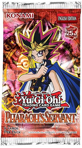 YuGiOh Pharoah's Servant Booster Pack (25th Anniversary)