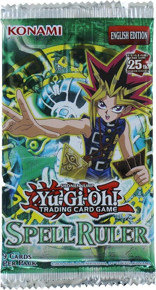 YuGiOh Spell Ruler Booster Pack (25th Anniversary)