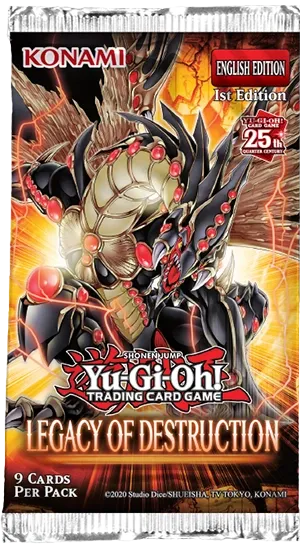 Yu Gi Oh Legacy of Destruction Booster Pack