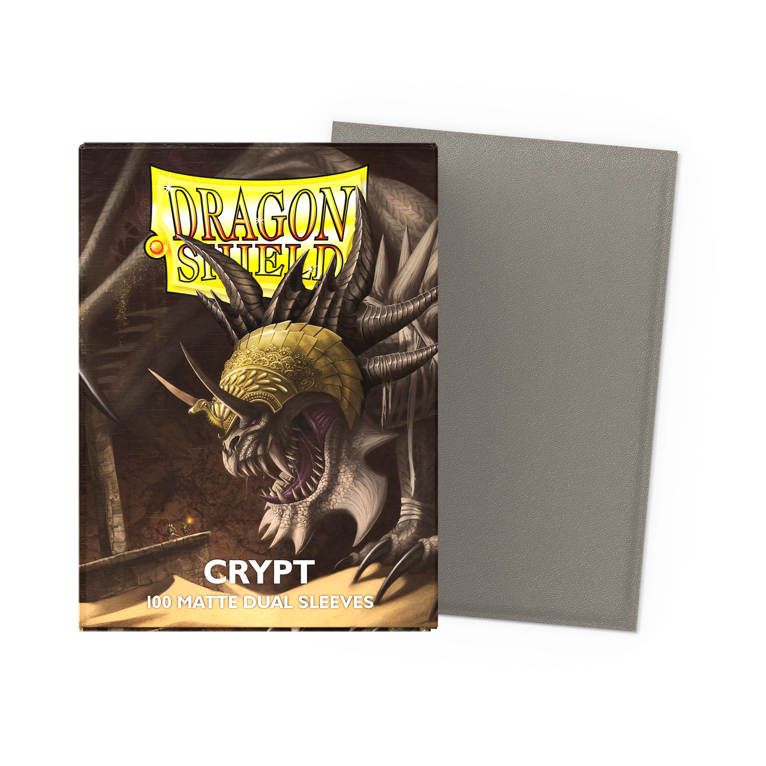 Dragon Shield Japanese Sized Matte Dual Sleeves -, Color: Crypt