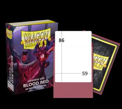 Dragon Shield Japanese Sized Matte Sleeves -