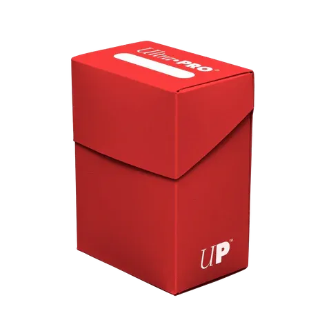 Ultra Pro Plastic Deck Box -, Condition: Red