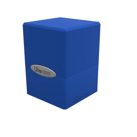 Ultra Pro Deck Box Satin Cube -, Color: Pacific Blue