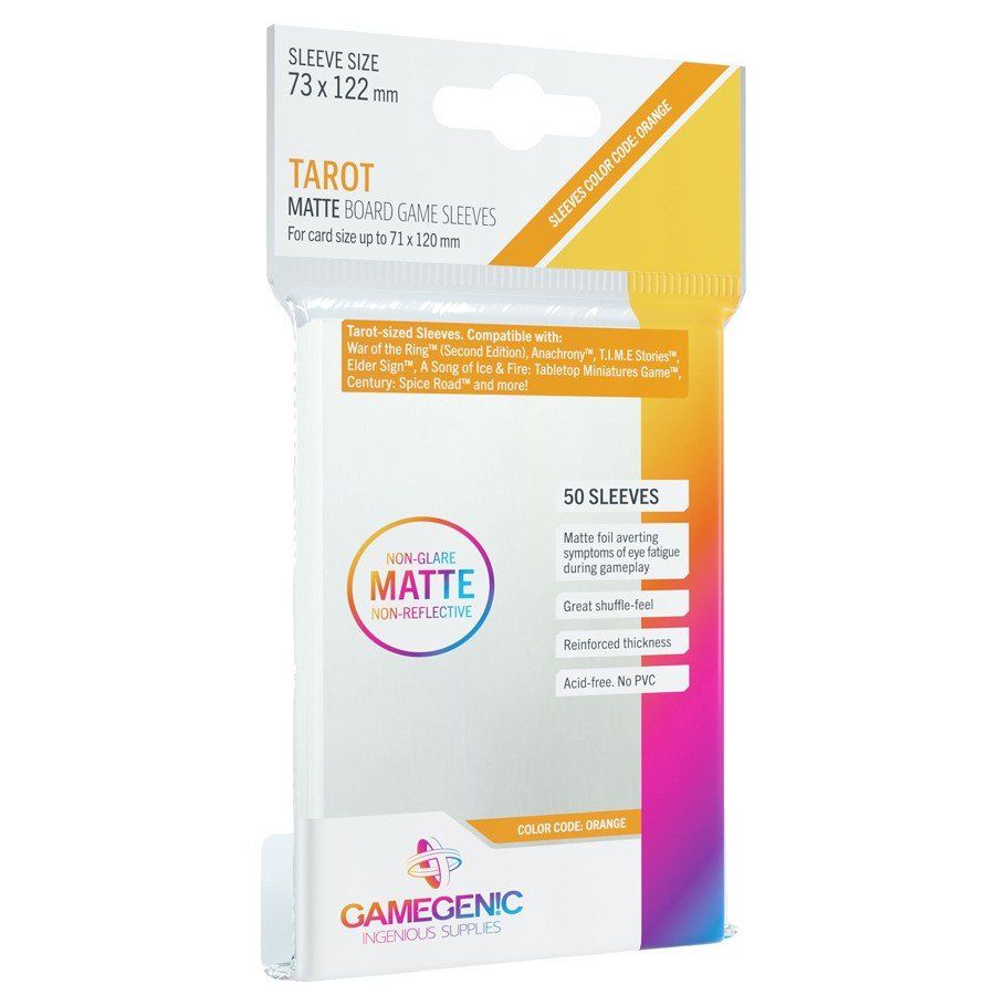 Gamegenic Matte Sleeve Tarot Size