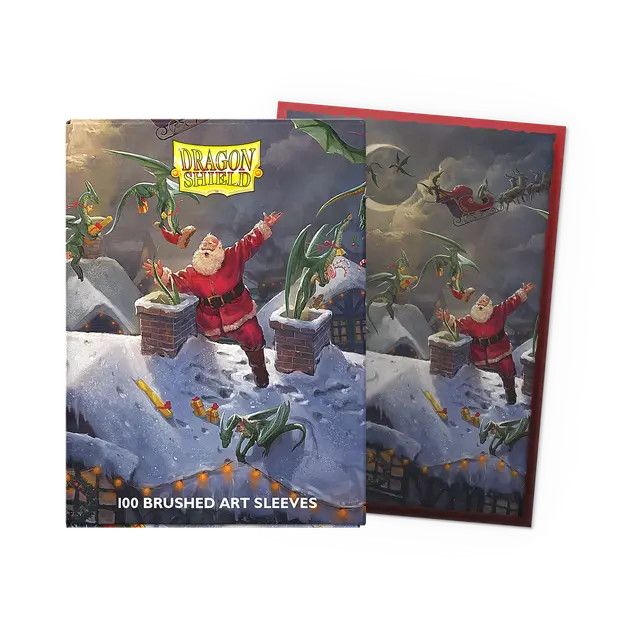 Dragon Shield Christmas 2023 Sleeves -, Size: Standard Size, 100ct