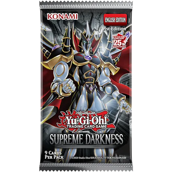 Yugioh Supreme Darkness Booster Pack