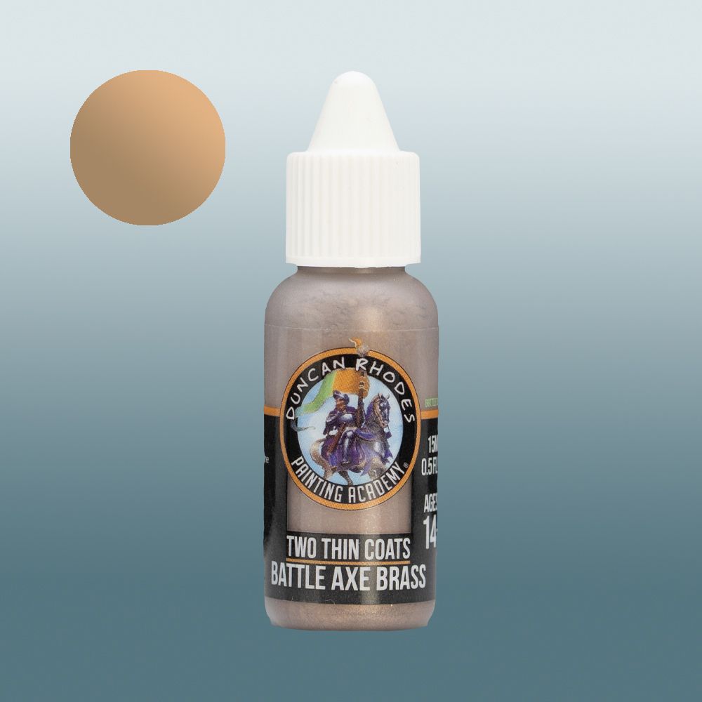 Two Thin Coats - Battle Axe Brass