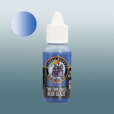 Two Thin Coats - Blue Glaze