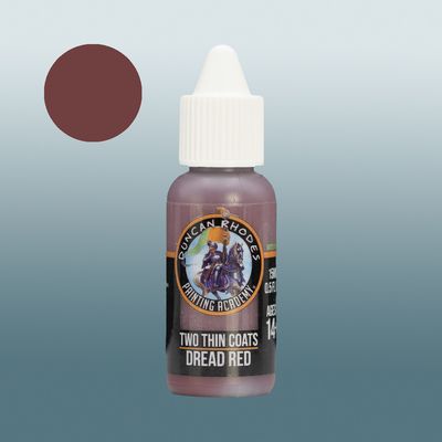 Two Thin Coats - Dread Red