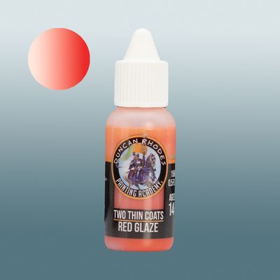 Two Thin Coats - Red Glaze