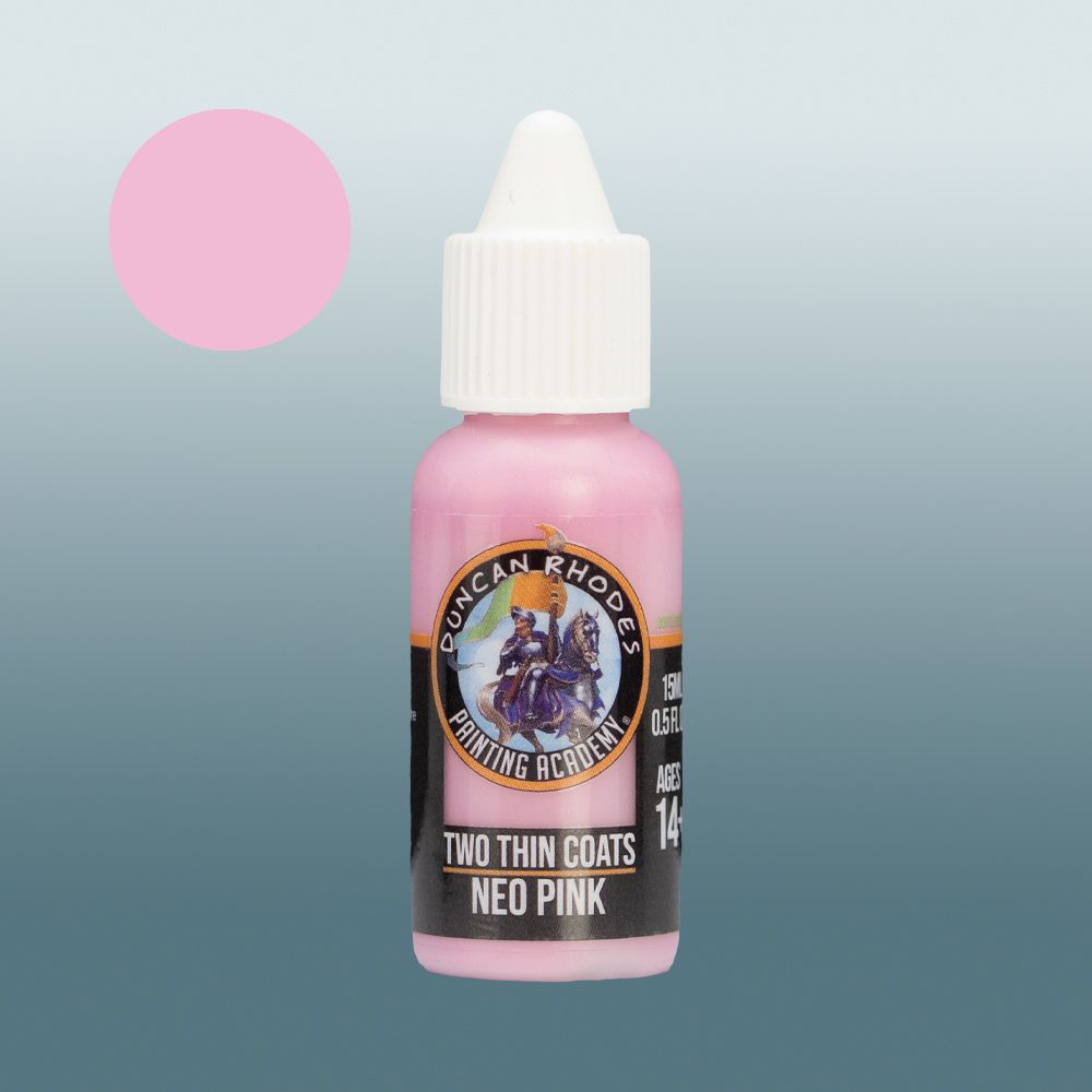 Two Thin Coats - Neo Pink