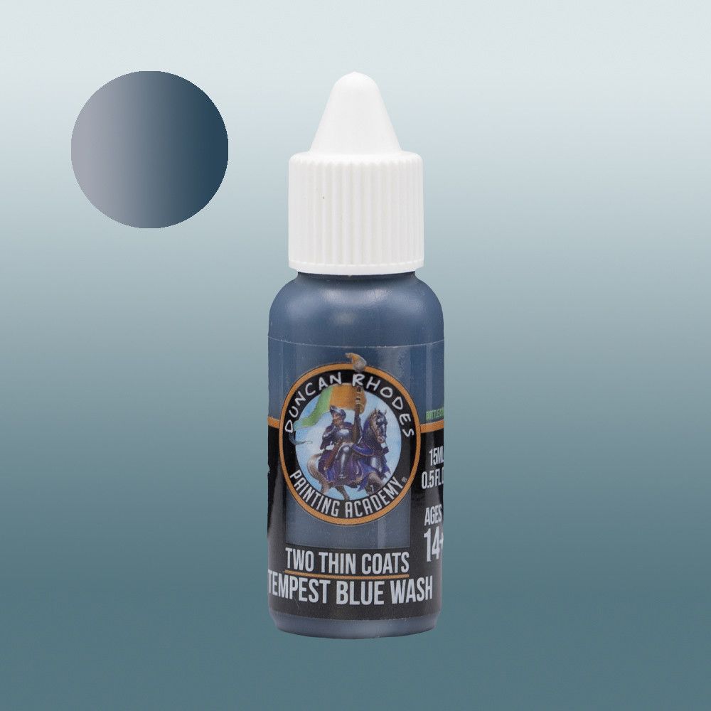 Two Thin Coats - Tempest Blue Wash