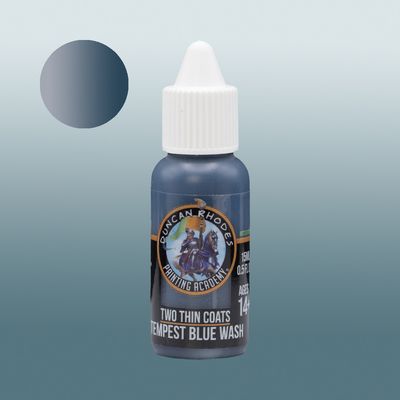 Two Thin Coats - Tempest Blue Wash
