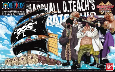 One Piece Grand Ship Collection: Marshall D. Teach's Pirate Ship