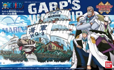 One Piece Grand Ship Collection Model Kit: Garp's Warship