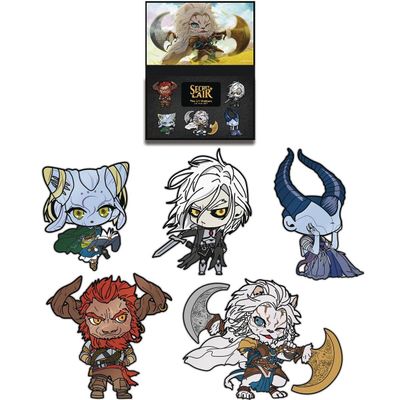 Li&#39;l Walker Pin Set Magic: The Gathering Secret Lair