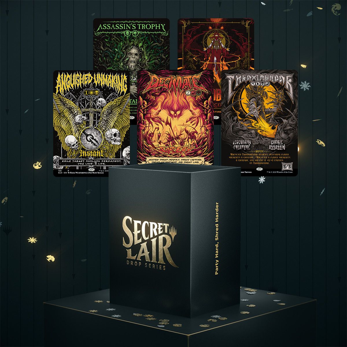 Party Hard Shred Harder MTG Secret Lair Drop Series