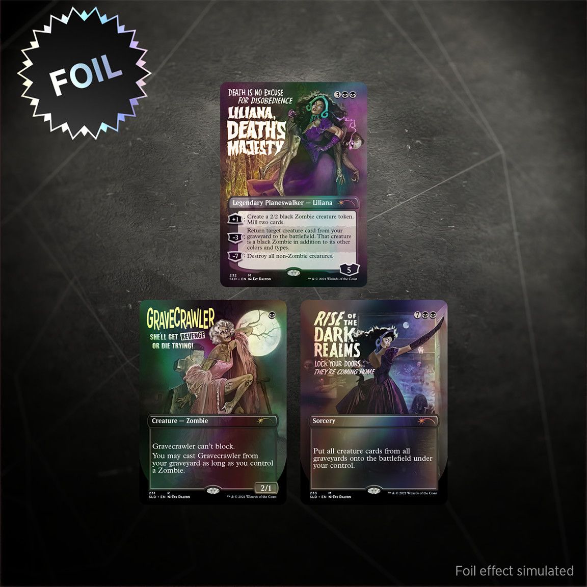 Thrilling Tales of the Undead Traditional Foil MTG Secret Lair Drop Showcase