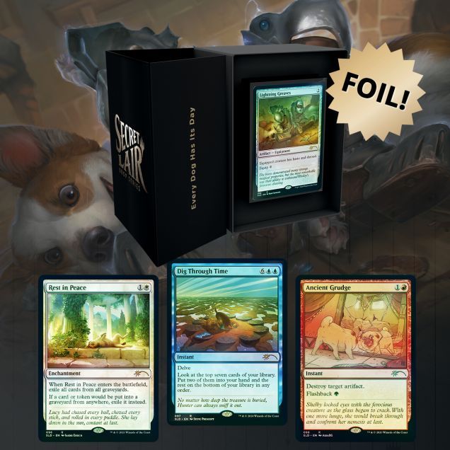 Every Dog Has Its Day - Traditional Foil MTG Secret Lair Drop