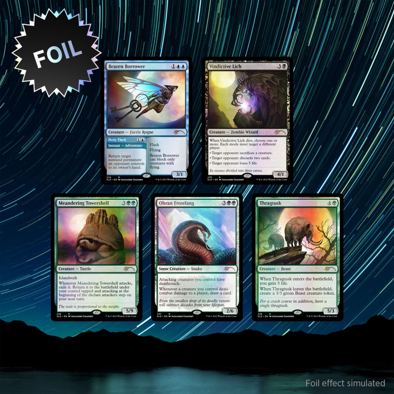 Math Is For Blockers Foil Edition MTG Secret Lair Drop Series