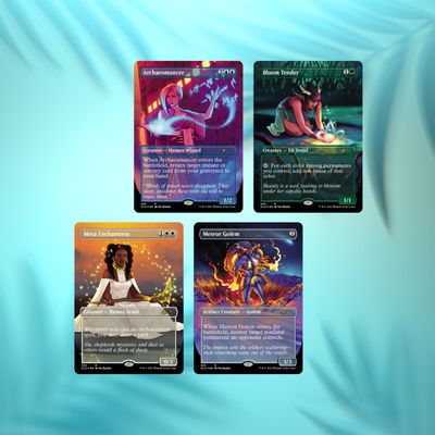 Jen Bartel Foil Edition MTG Secret Lair Drop Special Guest Series