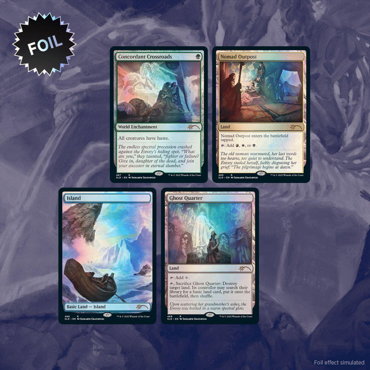 Sidharth Chaturvedi Foil Edition MTG Secret Lair Drop Artist Series