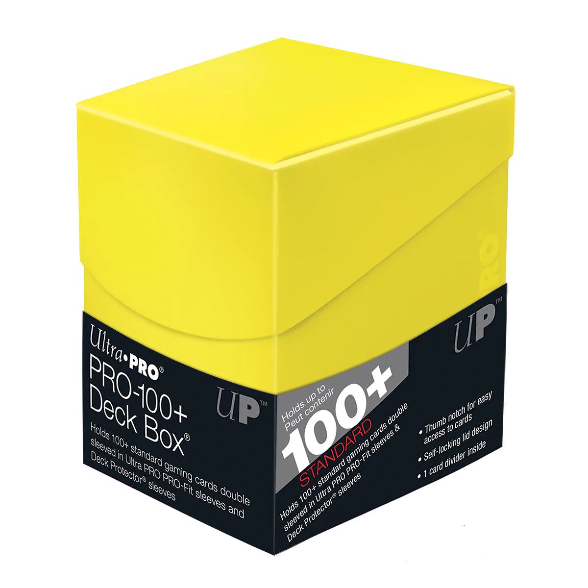 Ultra Pro Eclipse Deckbox  +100 -, Color: Lemon Yellow