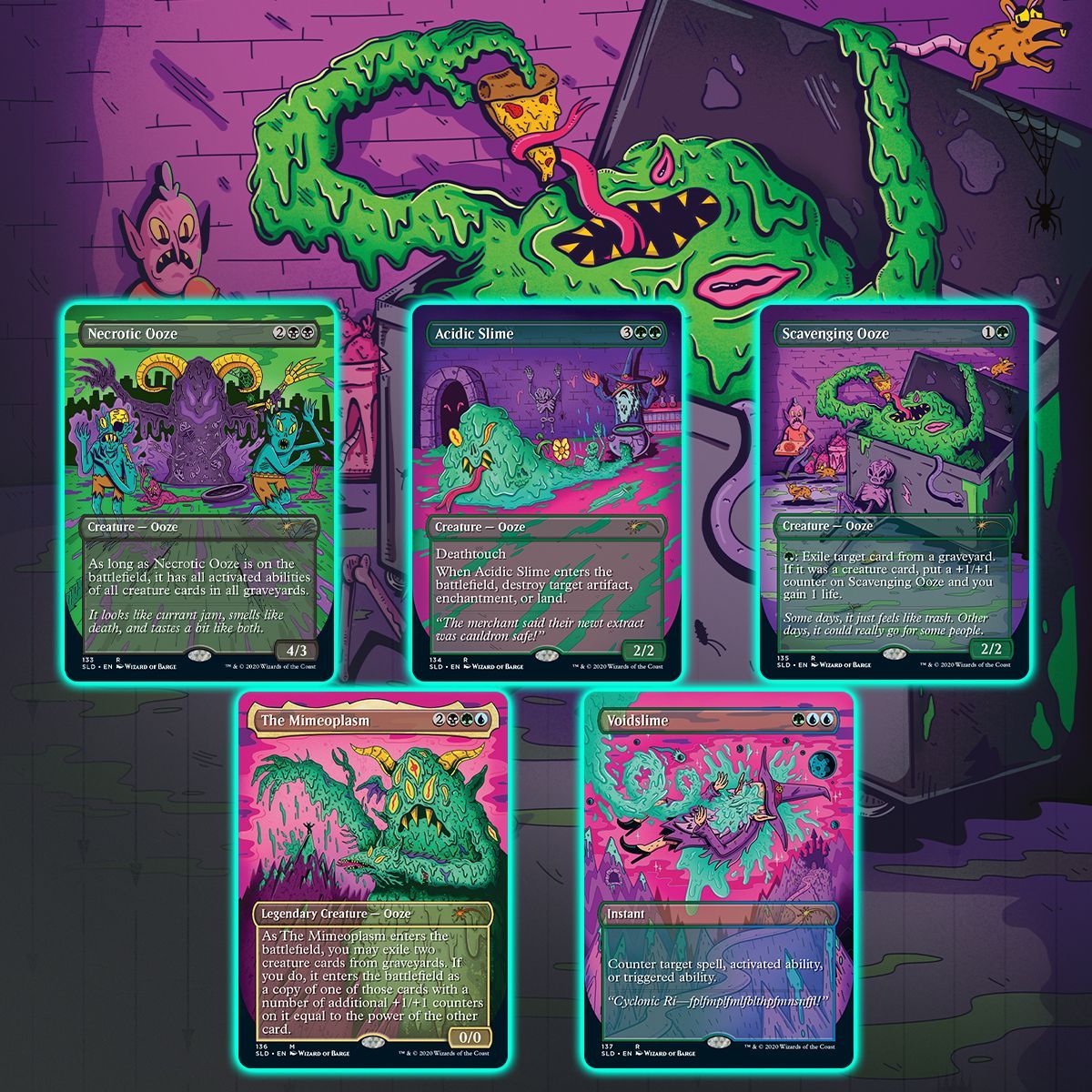 Prime Slime Non-Foil MTG Secret Lair Drop